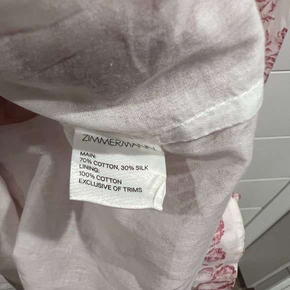 🔥Zimmermann white floral Roza ladder dress 🌸 - Picture 9 of 10